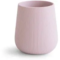 Mushie Silikone Baby Startkop | 6 Måneder+ (Blød Lilac)