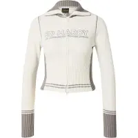 Ed Hardy Cardigan grå / offwhite