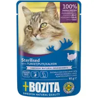 Bozita Bidder i gelé Sterilised 12 x 85 g – Kalkun