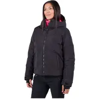 Rossignol - Skijakker dame - W Wispile Puffy Jacket Black til Unisex - Størrelse L - Sort