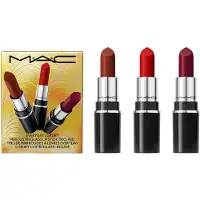 MAC Everyday Luxury Mini Lustreglass Lipstick Trio Red 3-delt st