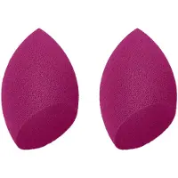e.l.f. Kosmetik Total Face Sponge Duo 2 Count Fuchsia Pink