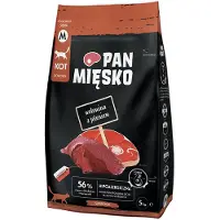 PAN MIĘSKO Cat Beef med vildtkød Medium - 5 kg