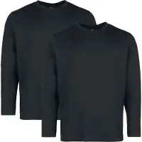 Urban Classics Basic T-shirt Med Lange ærmer 2 Enheder