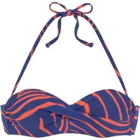 Buffalo Bikinioverdel '' mørkeblå / orange