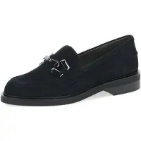 Caprice Slipper, blue, made of Leather with Block heel, Size 42