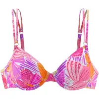 Sunseeker Bikinioverdel lyseblå / lilla / orange / pink