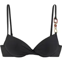 LASCANA Bikinioverdel sort