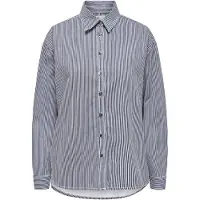 JDY Bluse marin / hvid