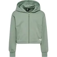 Hummel Sweatjakke grå / hvid