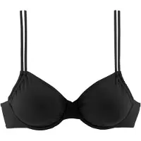 LASCANA Bikinioverdel sort