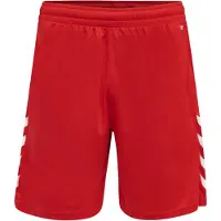 Hummel Sportsbukser 'Core' brandrød / hvid
