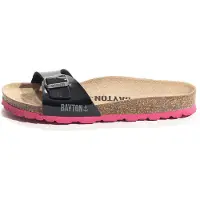 Bayton Pantoletter 'Prague' guld / sort