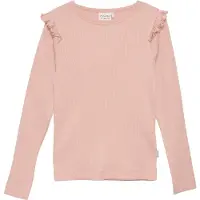 Minymo Bluse - Rib - Misty Rose - - 12 år (152) - Bluse