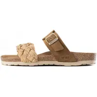 Bayton Pantoletter 'Carina' camel / brun