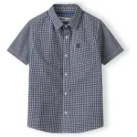 MINOTI Skjorte navy / hvid