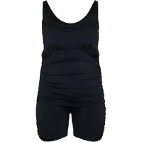 Swim By Zizzi Formgivende badedragt 'SDANNI' sort