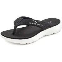 Venice beach Klipklappere sort-meleret / offwhite