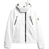 Superdry Superdrytil kvinder. W5011679A Mountain SD-Windcheater vindjakke hvid (M), Casual, Polyester, Lange ærmer