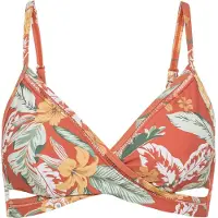 Sunseeker Bikinioverdel 'Suva' creme / mint / pastelgrøn / mørkeorange