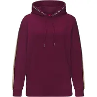 s.Oliver Sweatshirt beige / burgunder / sort