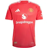 Adidas Herre MUFC Manchester United 24/25 Hjemme Ægte Trøje Mufc Red/Bright Red