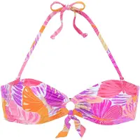 Sunseeker Bikinioverdel lilla / orange / pink / hvid