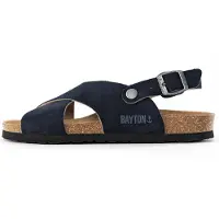 Bayton Sandaler 'Tweed' blå / grå