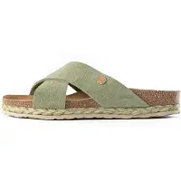 Bayton Pantoletter 'Burgos' brun / khaki
