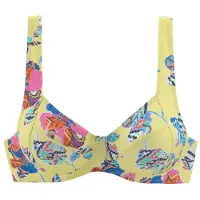 Sunseeker Bikinioverdel 'Jam' lyseblå / gul / pink / rød