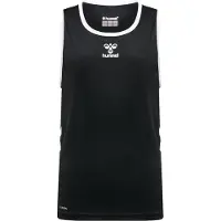 Hummel Basketball Trøje - Sort/Hvid Børn, størrelse 128 cm