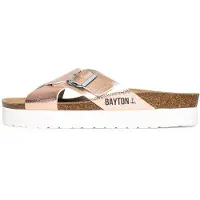 Bayton Pantoletter 'Ajax' rosa guld / lyserød / sort