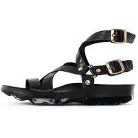 Bayton Sandaler med rem 'Armidale' guld / sort