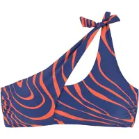 Buffalo Bikinioverdel '' mørkeblå / orange