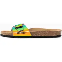 Bayton Pantoletter grøn / orange