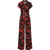 HotSquash Jumpsuit rød / sort