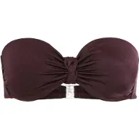 LASCANA Bikinioverdel 'Nele' aubergine