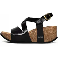 Bayton Sandaler 'Malaga' brun / sort