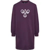 Hummel Sportskjole 'ANE' blomme / mørkelilla / sølv