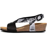 Bayton Sandaler 'Salamanque' sort / hvid