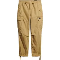 Superdry Superdrytil mænd. M7011133A Parachute beige baggy bukser (36/32), Casual, Bomuld