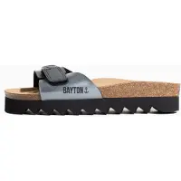 Bayton Pantoletter 'Calypso' sort / sølv