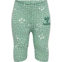 Hummel Leggings - 3/4 - hmlZanzi Tights - Silt Green - - 2 år (92) - Leggings