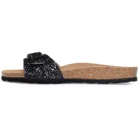 Bayton Pantoletter 'Zephyr' brun / brokade / sort