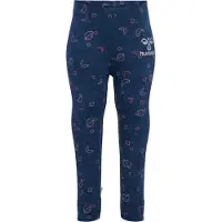 Hummel Leggings 'FIA' ensian / pink / sort / hvid