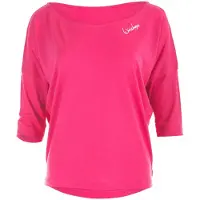 Winshape Funktionsbluse 'MCS001' pink / hvid