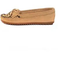 Minnetonka Mokassin 'Kilty Plus' cognac / lysebrun / sort
