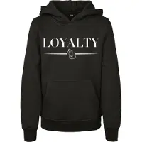 Mister tee Sweatshirt 'Loyalty' sort / hvid