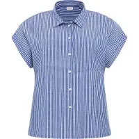LASCANA Bluse navy / hvid