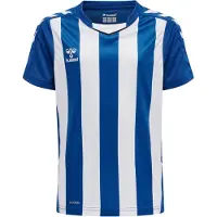 Hummel Spilletrøje Core Striped - Ægte blå/Hvid Børn, størrelse 140 cm